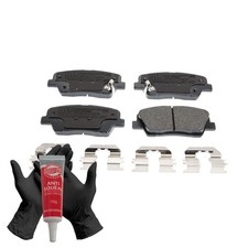 Bremsbeläge hinten für HYUNDAI SANTA FE, SANTA FE II; KIA BORREGO, SORENTO II