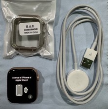 Apple Watch SE 44mm Rose Gold Aluminum with Accessories