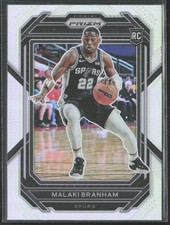 2022-23 Panini Prizm #230 Malaki Branham Prizms Silver San Antonio Spurs RC