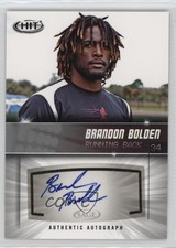 2012 SAGE Hit Auto Brandon Bolden #A98 Auto 1ek2
