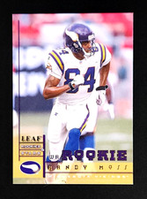 1998 Leaf Rookies & Stars Randy Moss Rookie RC #199 Vikings