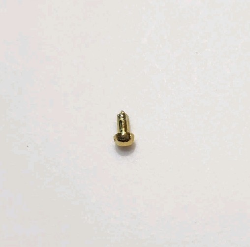 Barbie Ring Gold Round Stud Simple Jewelry Fashion Style Cute Doll Accessories
