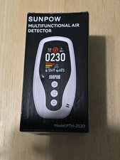 SUNPOW Multifunctional Air Detector Plug In CO, Smoke and Gas Detection