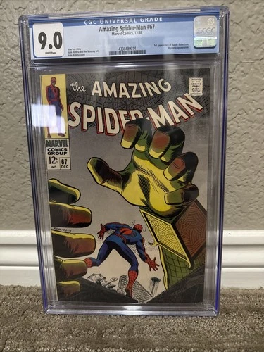 Amazing Spider-Man #67 CGC 9.0 1st apear of Randy Robertson (Marvel, 1968)