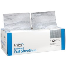 Embossed Foil Sheets 500S, Aluminum Foil, Pop-Up Foil Dispenser, Hair Foils f...