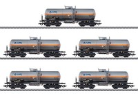 Maerklin 46465 | Kesselwagen-Set Vtg 5-Tlg. Gealtert Mhi Spur H0