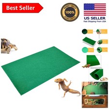 Soft Non-Abrasive 47.2" x 23.6" Reptile Carpet for Safe and Comfortable Habitats