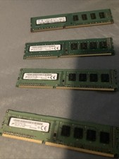 Samsung 16GB Kit 4x4GB 1Rx8 PC3-12800U 1600MHz DDR3 RAM Desktop Memory LOT of 4 