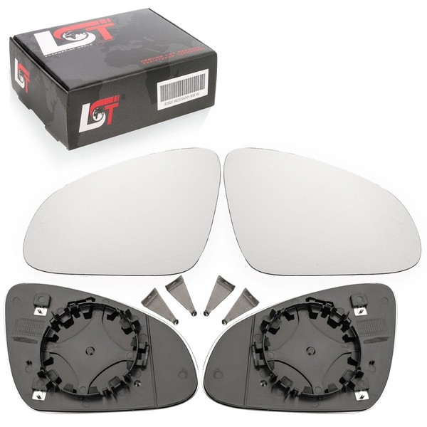 2X AußEnspiegel Glas Beheizt Konvex Links Rechts FüR Opel Astra J Ab 2009-image