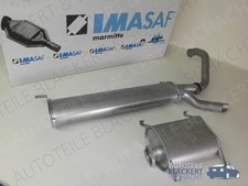 IMASAF Auspuffset Mitteltopf+Endtopf für Mercedes G-Klasse W463 500 + G55 + Puch IMASAF Auspuffset Mitteltopf+Endtopf für Mercedes G-Klasse W463 500 + G55 + Puch