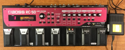 Boss RC-50 Looper Effektpedal getestet in sehr gutem Zustand & Original Netzteil