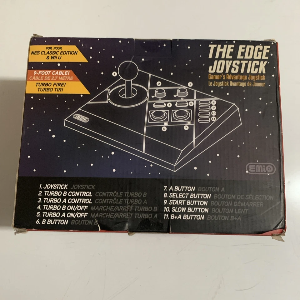 The Edge Joystick (Version 2) - 100% Compatible w/NES Classic Cheat Codes Book - Image 2 of 4