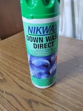 Nikwax Down Wash Direct Specialty Cleaner for Down Jackets, Outerwear New