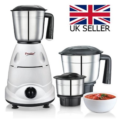 Prestige Primo 500W Mixer Grinder Mit 3 Edelstahlbehältern