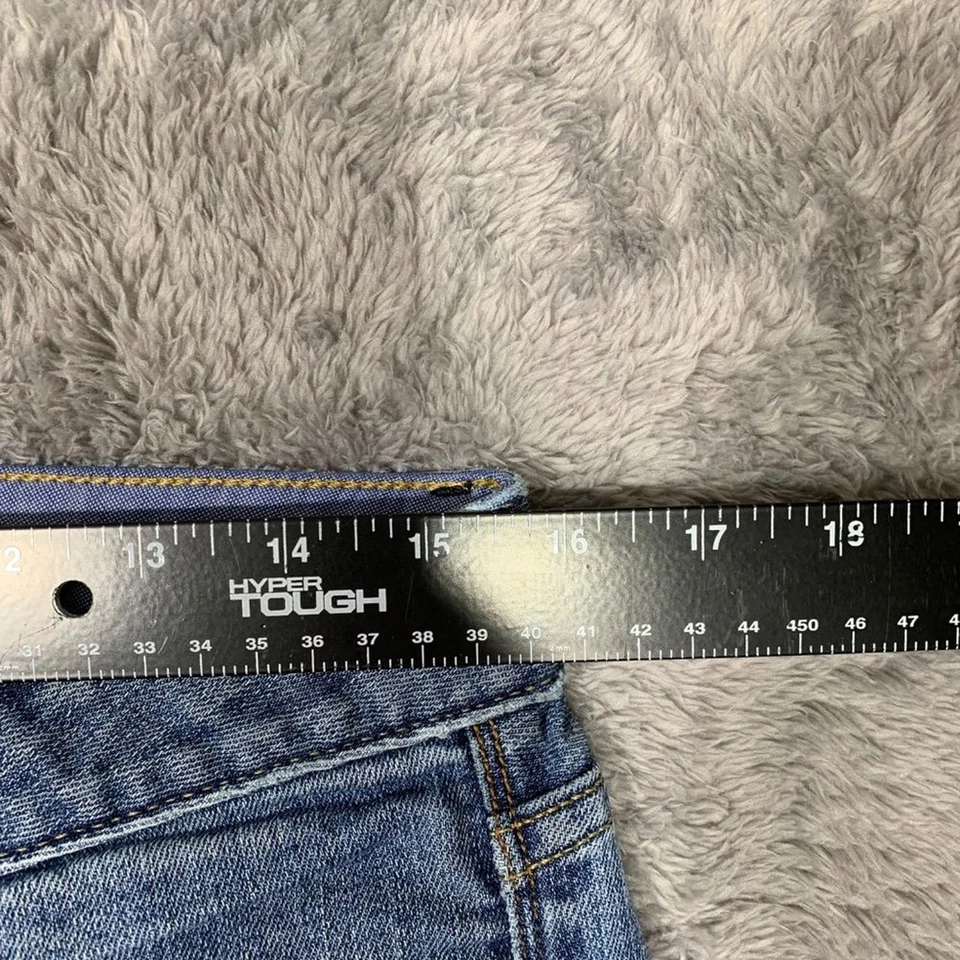 Ann Taylor LOFT Women’s Curvy Jeans Size 6 Long (28/6L) Bootcut Blue Denim - Image 2 of 4