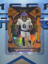 2022 Panini Select - Concourse Lewis Cine #52 Orange Prizm Die-Cut /199 (RC)