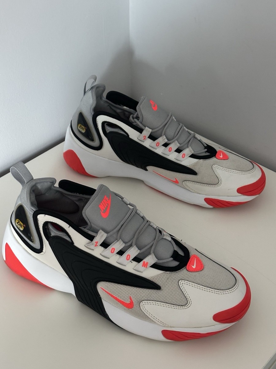 Nike Zoom 2K Grey Infrared Men’s Low Top Lace Up Sneakers AO0269-105 Sz 12 — product photo 4 of 10