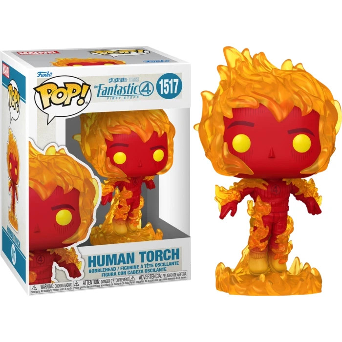 Funko Pop! Marvel: The Fantastic Four:  Human Torch - Vinyl Figure #1517 #83586