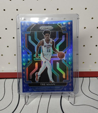 2021 Panini Prizm 274 Tre Mann NBA Blue 75th Year Anniversary Rookie Card