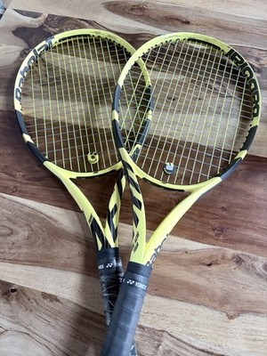 2 x Babolat Pure Aero Tour Tennisschläger, Griffstärke L2