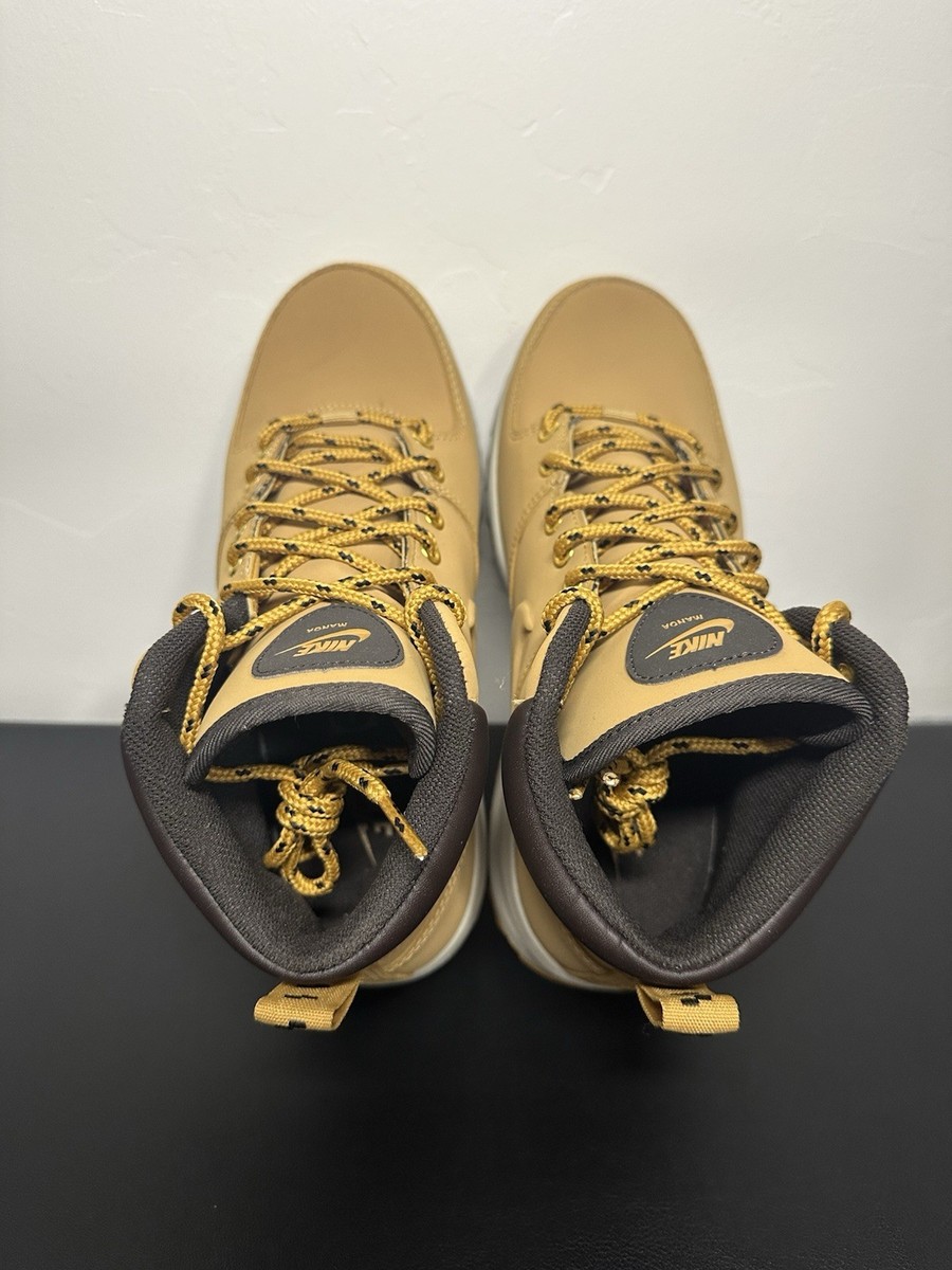 Nike Manoa Leather Boots Water Resistant Wheat Tan 454350  display picture 3