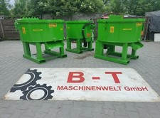 Betonmischer Hydraulisch 600 L mit Randabstreifer Zwangsmischer Spritzschutz NEU