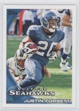 2010 Topps Justin Forsett #366 4k8