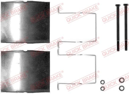 Quick Brake ZubehöRsatz, Scheibenbremsbelag 109-1623 FüR CitroËN-image