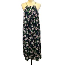 J.O.A Floral Pleated maxi Dress Size Small