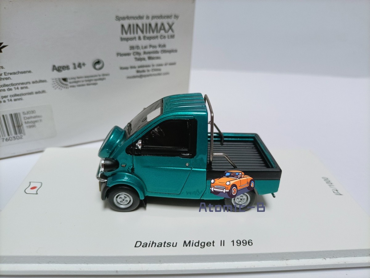 1/43 Spark Daihatsu Midget II Light Transport Pickup Model 1996