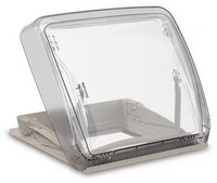 Dometic Mini Heki Style Dachhaube, 40X40Cm, Cremeweiß, Mit Zw, (Ds 25-42)