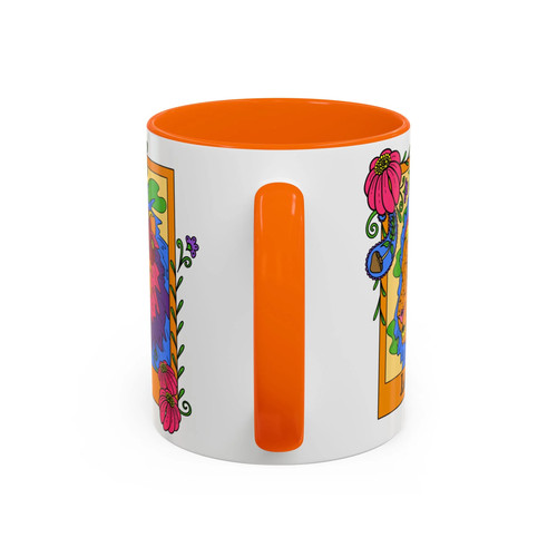 Leo star sign mug, Lion zodiac astrology coffee cup, Horoscope birthday gift - Picture 3 of 11