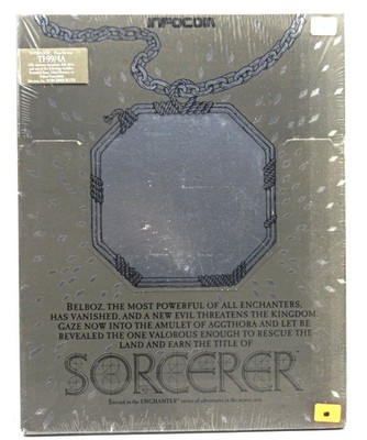 Sorcerer by Infocom Vintage TI-99/4A Computer Game Large Retail Packaging - NEW