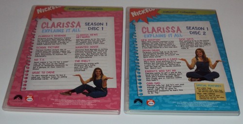 Clarissa Explains It All Season One 2 DVD Box Set Nickelodeon Melissa Joan Hart - Picture 5 of 7