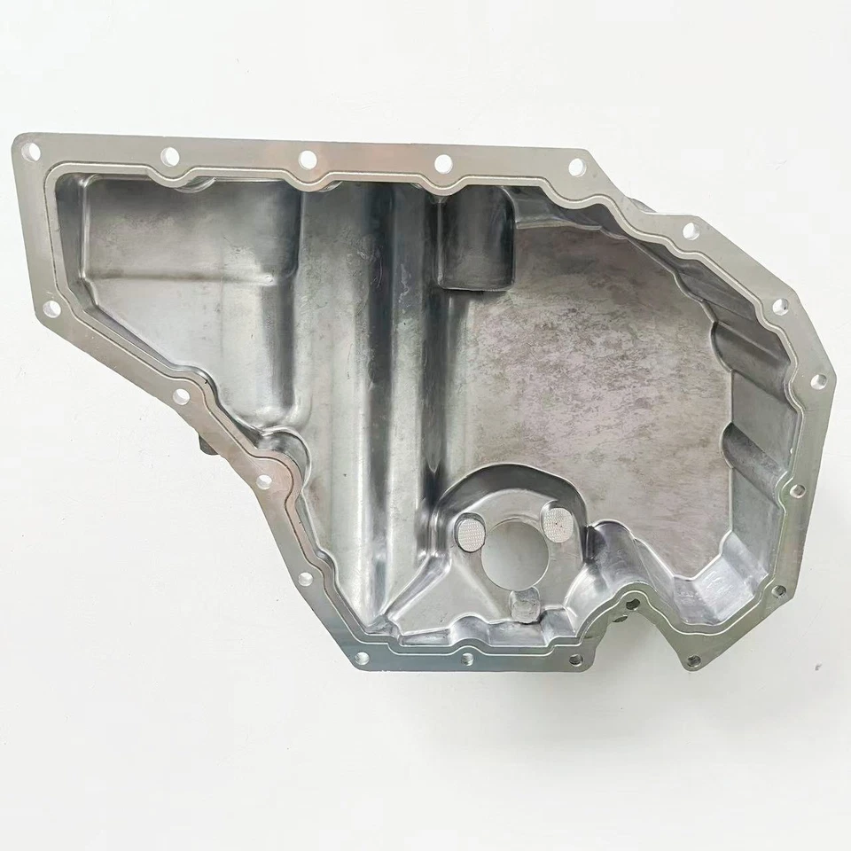 1.8T/2.0T Aluminium Engine Oil Pan Lower #06L103600F For AUDI A4 A5 A6 A7 A8 Foto 2 de 4