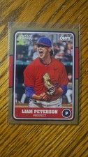Liam Peterson -2025 Onyx Vintage Extended Green #/25 OVLIPE -Prospect