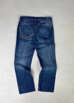 Marithé François Girbaud Jeans Vintage Rare Straight Fit Straight 100% Baumwolle Blau