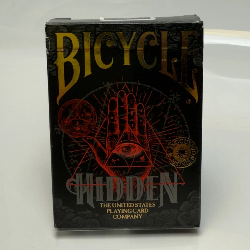 Bicycle Hidden Playing Cards Deck Secret Society Symbolism Air Cushion Finish US - Image 2 of 4