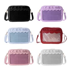 Japanese Harajuku Ita Bag for Women Transparent Pocket Itabag High School Girls