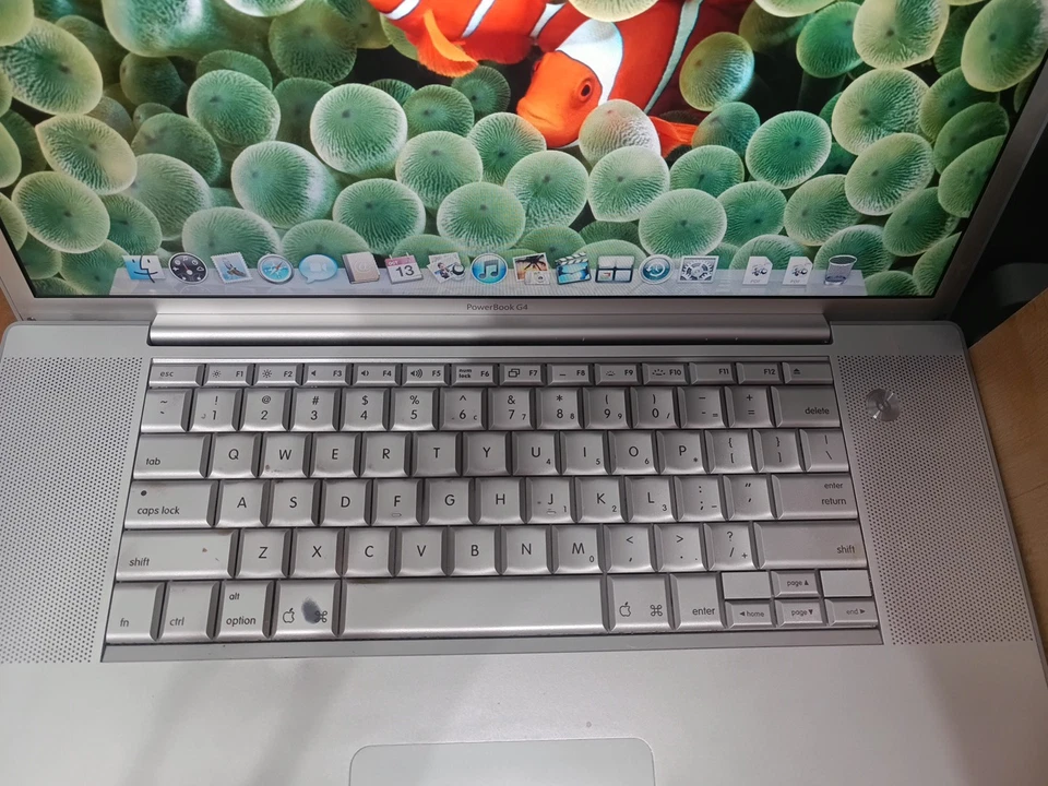 2003 Apple PowerBook G4 A1052 17" 1.33 GHz 1GB RAM 80GB Storage *Battery Low* - Image 3 of 4