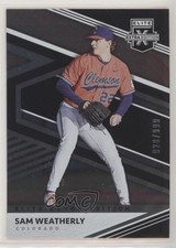 2020 Panini Elite Extra Edition 928/999 Sam Weatherly #81 0o6v