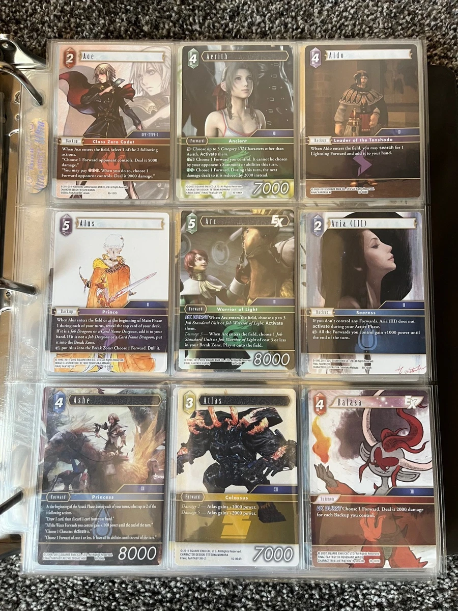 Square Enix Individual Collectible Card Game Cards for sale - eBay