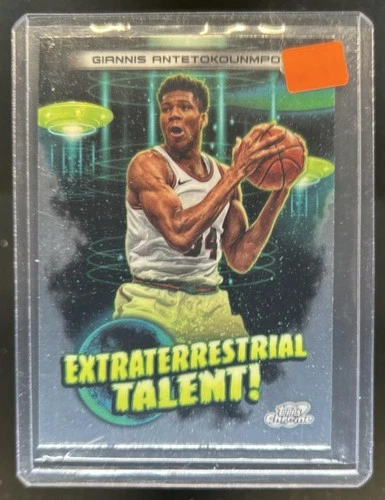 2023-24 Topps Cosmic Chrome Giannis Antetokounmpo Extraterrestrial Talent #ET-8