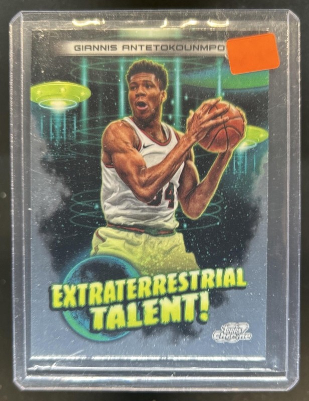 2023-24 Topps Cosmic Chrome Giannis Antetokounmpo Extraterrestrial Talent #ET-8