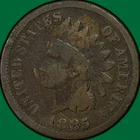 1885 Indian Head Cent Good G Coin #40995