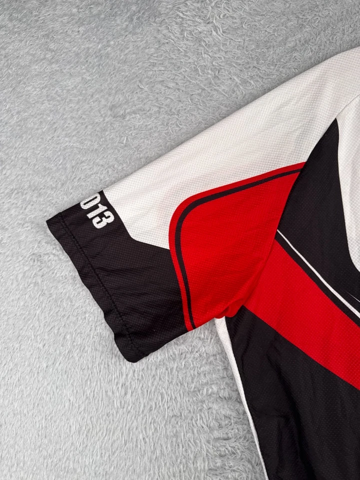 Jersey de ciclismo Louis Garneau adulto 2XL XXL negro rojo neumático de descuento 1/2 cremallera polietileno Foto 3 de 4