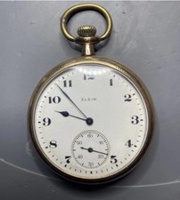 1918 Elgin Grade 315 12s 15j Gold-Filled Pocket Watch - Runs