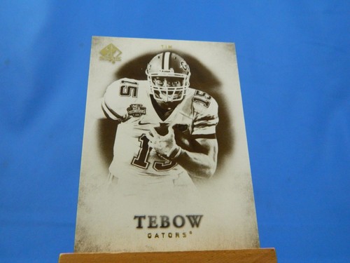 Tim Tebow #150 — 2012 SP Authentic football card