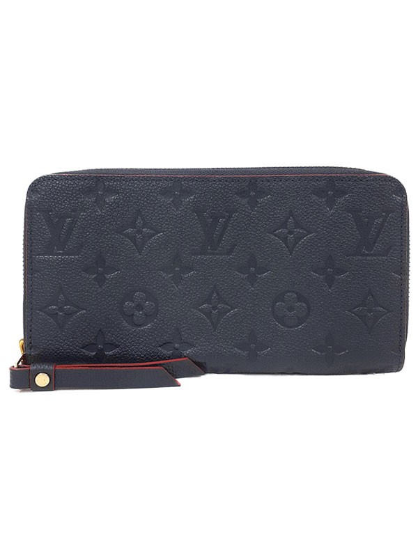 Louis Vuitton Monogram Empreinte Zippy Wallet M62121 Women's Leather Purse