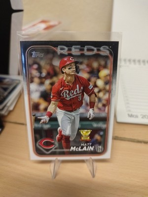 Matt McLain Rookie Cup Card 2024 Topps Series 1 #327 Cincinnati Reds